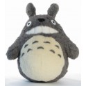 TOTORO SOURIANT GRIS FONCE S