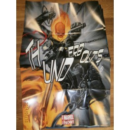 THUNDERBOLTS PROMO POSTER - GHOST RIDER