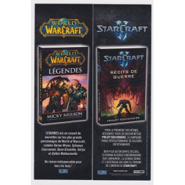 STARCRAFT / WORLD OF WARCRAFT BOOKMARK