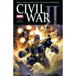 CIVIL WAR II 1 couverture 2/3