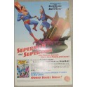 SUPERMAN & SUPERGIRL STATUE PROMO POSTER