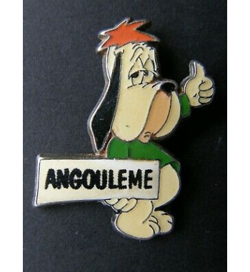DROOPY GOES TO ANGOULEME PIN